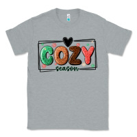 Heather Grey cozy season Classic Tee - MaliasSmallBusiness