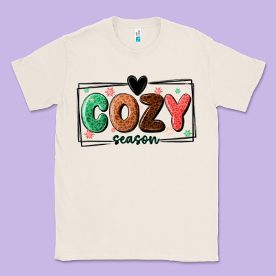 Cozy Season Classic Tee Designed By Maliassmallbusiness