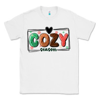 White cozy season Classic Tee - MaliasSmallBusiness