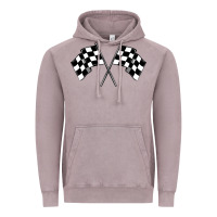 Vintage Zinc race flag Vintage Hoodie - MaliasSmallBusiness