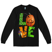 Black love halloween Long Sleeve Tee - BundleAndBundleShop