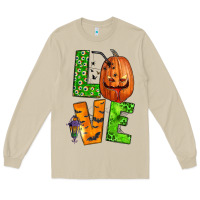 Mushroom love halloween Long Sleeve Tee - BundleAndBundleShop