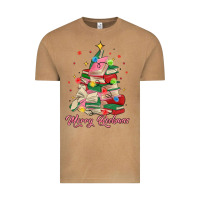 Vintage Camel merry bookmas christmas book tree Vintage Tee - MaliasSmallBusiness