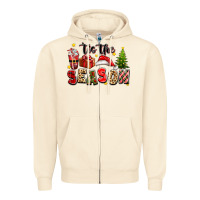 Sandshell tis the season christmas Zipper Hoodie - texasbilliewilder