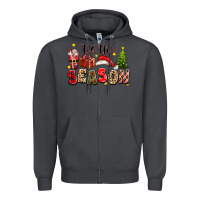 Smoke tis the season christmas Zipper Hoodie - texasbilliewilder