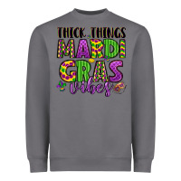Storm thick things mardi gras vibes Heavyweight Sweatshirt - LillyAllenDesigns