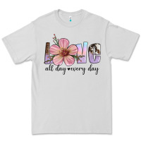 Dove Grey love all day every day Premium Tee - Artiststas