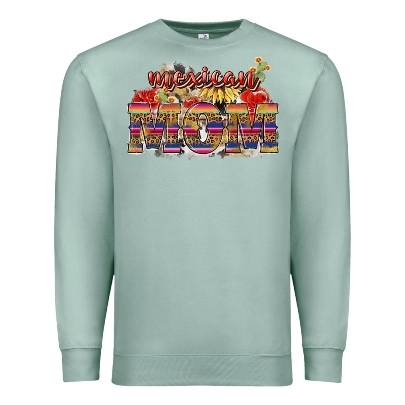Mexican Mom Mexico Premium Sweatshirt by HowdyJamesFarm | Teevron