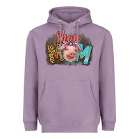 Lavender Show mom pig Heavyweight Hoodie - CowGirlArtShop