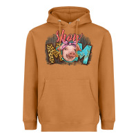 Meerkat Show mom pig Heavyweight Hoodie - CowGirlArtShop