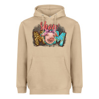 Mushroom Show mom pig Heavyweight Hoodie - CowGirlArtShop