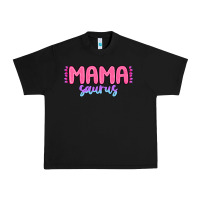 Black mama saurus Urban Heavy Tee - MaliasSmallBusiness