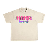 Sandshell mama saurus Urban Heavy Tee - MaliasSmallBusiness