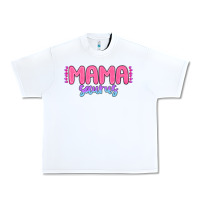 White mama saurus Urban Heavy Tee - MaliasSmallBusiness