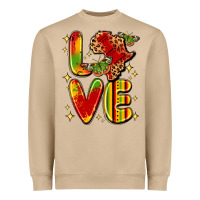 Mushroom love juneteenth Heavyweight Sweatshirt - LillyAllenDesigns