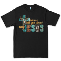 Black let me tell you about my jesus Premium Tee - Artiststas