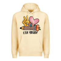 Pina Colada peace love 6th grade Premium Hoodie - JahusDesignShop