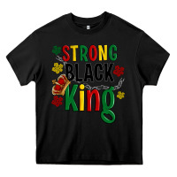 Black strong black king Heavy Core Tee - Artiststas