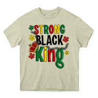 Mossy strong black king Heavy Core Tee - Artiststas