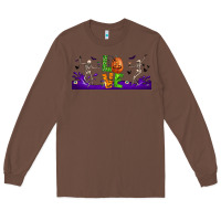 Chestnut love halloween  libbey glass Long Sleeve Tee - BundleAndBundleShop