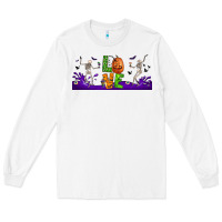 White love halloween  libbey glass Long Sleeve Tee - BundleAndBundleShop