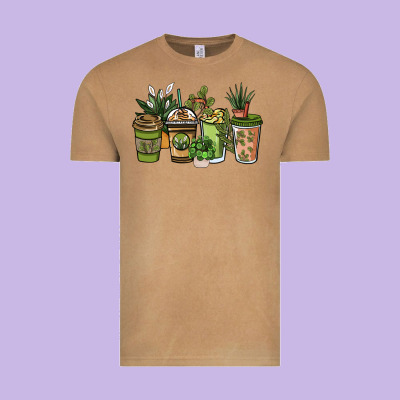 Plant Lover Coffee Cups Vintage Tee Designed By Nancycooperartshop