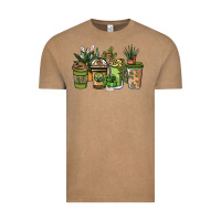 Vintage Coffee plant lover coffee cups Vintage Tee - NancyCooperArtShop