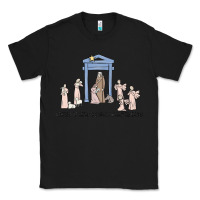Black a thrill of hope nativity Classic Tee - MaliasSmallBusiness