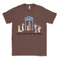 A Thrill Of Hope Nativity Classic Tee | Teevron