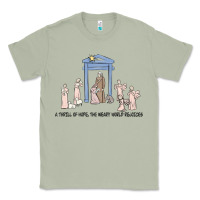 Matcha a thrill of hope nativity Classic Tee - MaliasSmallBusiness