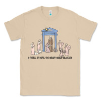 Mushroom a thrill of hope nativity Classic Tee - MaliasSmallBusiness