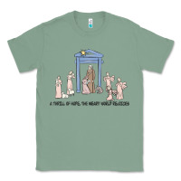 Sage a thrill of hope nativity Classic Tee - MaliasSmallBusiness