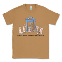 Toasted Coconut a thrill of hope nativity Classic Tee - MaliasSmallBusiness