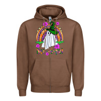 Chestnut Boo-tiful ghost Zipper Hoodie - NancyCooperArtShop