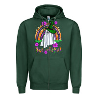 Sports Green Boo-tiful ghost Zipper Hoodie - NancyCooperArtShop