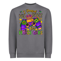 Storm i paused my game for mardi gras Heavyweight Sweatshirt - LillyAllenDesigns