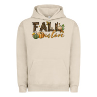 Pigment French Oak fall in love Urban Hoodie - BundleAndBundleShop