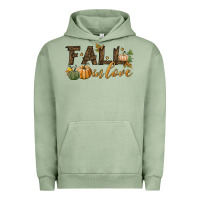 Pigment Oil Green fall in love Urban Hoodie - BundleAndBundleShop