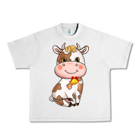 Lunar Rock cartoon cow Urban Heavy Tee - NancyCooperArtShop