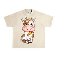 Sandshell cartoon cow Urban Heavy Tee - NancyCooperArtShop