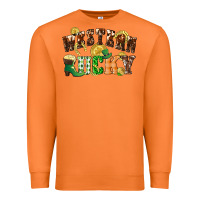 Carrot Western lucky St. Patrick's Day Premium Sweatshirt - CowGirlArtShop