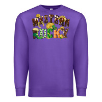 Purple Western lucky St. Patrick's Day Premium Sweatshirt - CowGirlArtShop