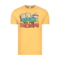 Vintage Mustard books are my therapy Vintage Tee - MaliasSmallBusiness