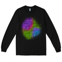 Black halloween leopard patch 2 Long Sleeve Tee - BundleAndBundleShop