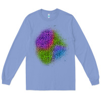 Colony Blue halloween leopard patch 2 Long Sleeve Tee - BundleAndBundleShop