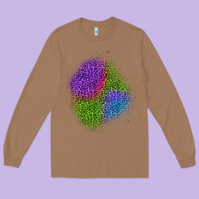 Halloween Leopard Patch 2 Long Sleeve Tee Designed By Bundleandbundleshop