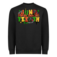Black juneteenth free ish since 1865 Heavyweight Sweatshirt - LillyAllenDesigns