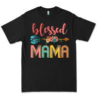 Black blessed mama Premium Tee - JahusDesignShop