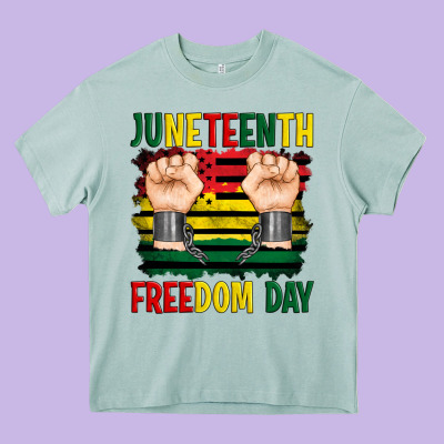 Juneteenth Freedom Day Heavy Core Tee Designed By Artiststas