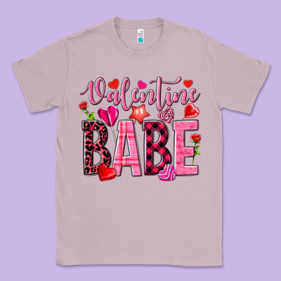 Valentine Babe Classic Tee Designed By Nancycooperartshop